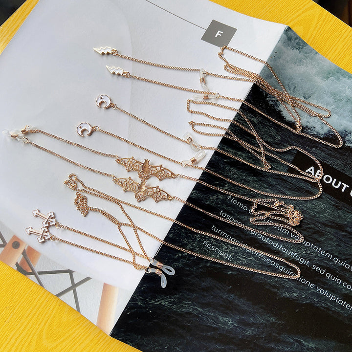 Stylish Multifunctional Eyewear Retainer Chain Bowlift