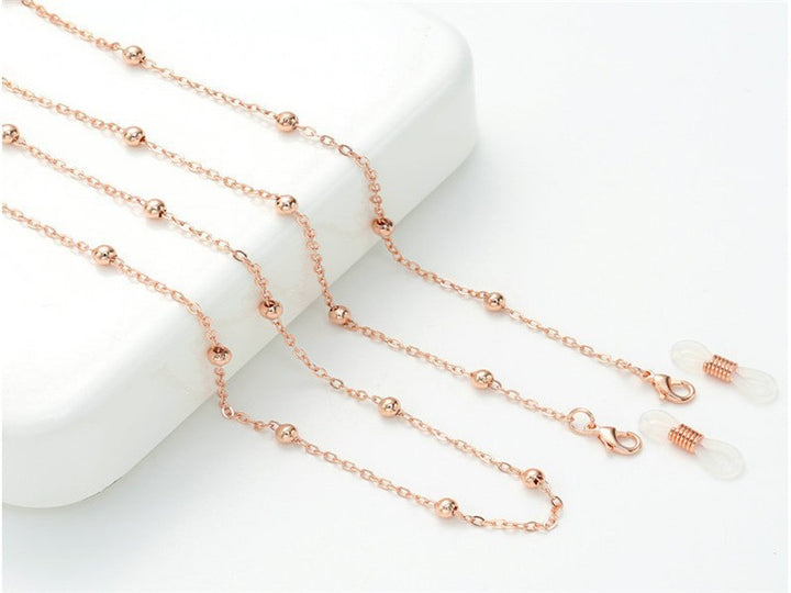 Beaded Eyewear Chain Bowlift