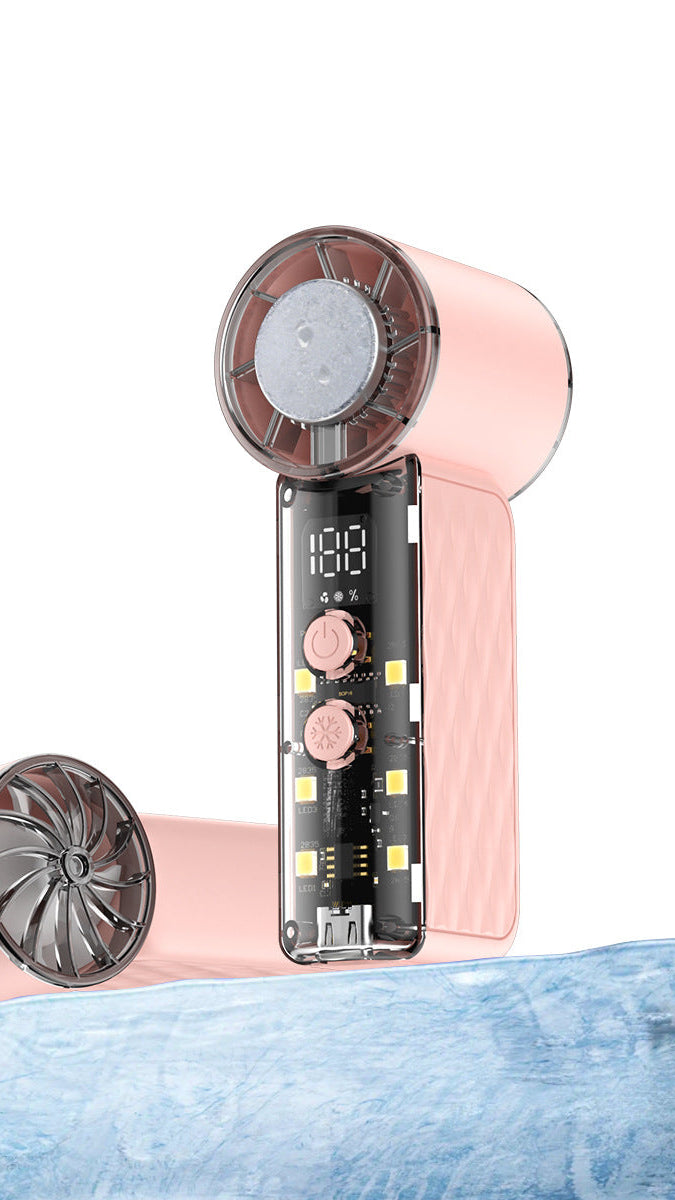 Ladies Mini High-Speed Hand Fan Bowlift