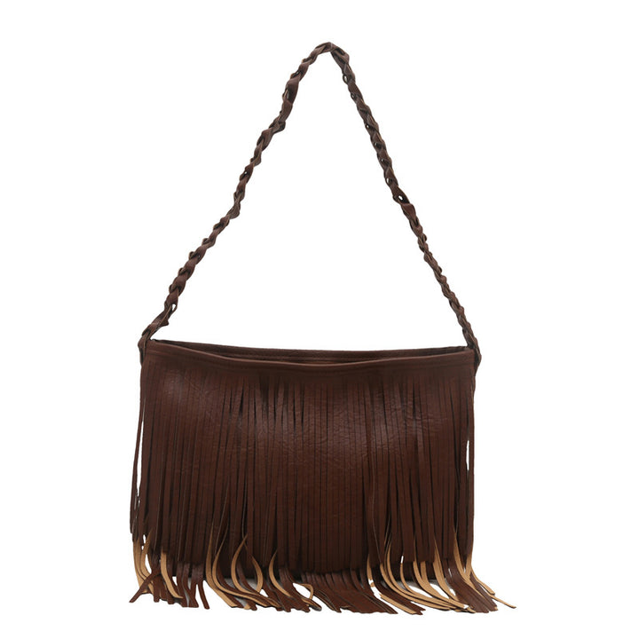 Bohemian Fringe Shoulder Bag Bowlift