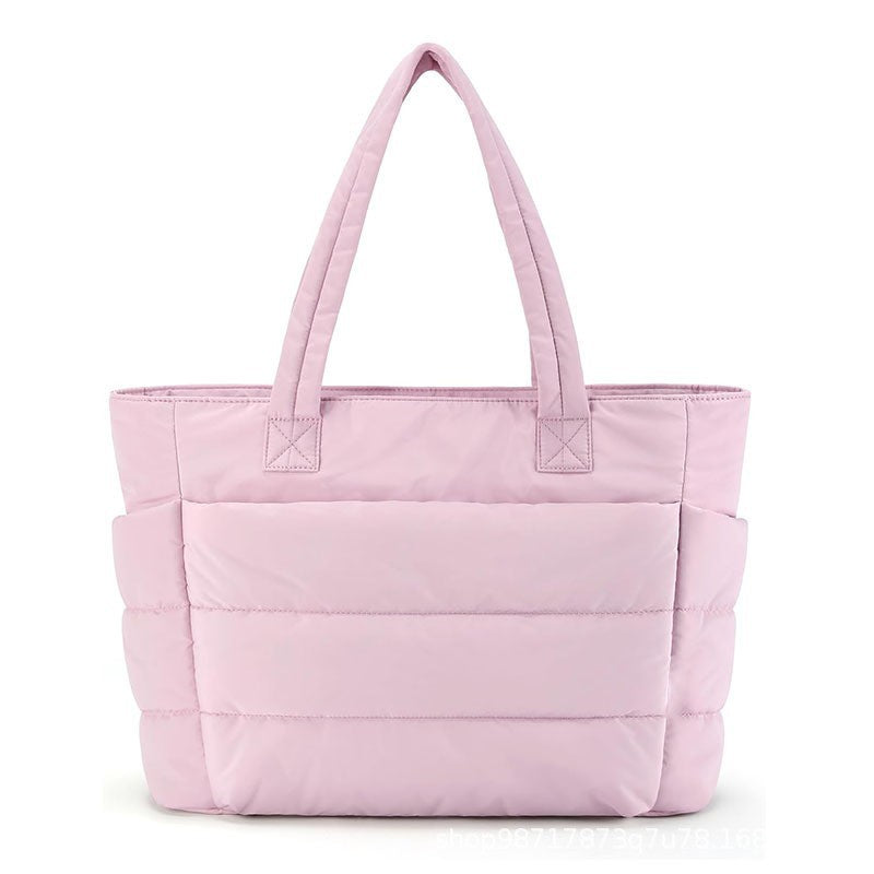 Padded Multifunctional Handbag Bowlift