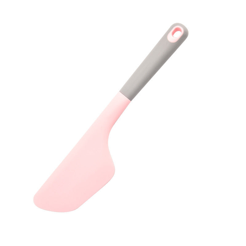Angled silicone spatula with ergonomic non slip handle Bowlift