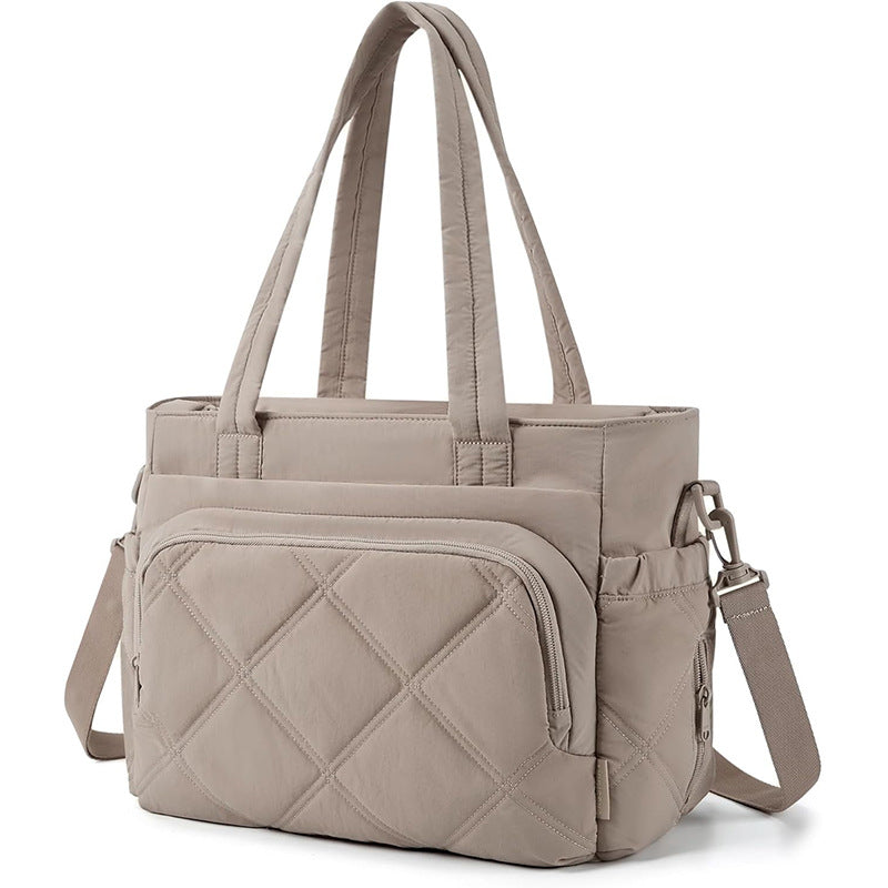 Multifunctional Laptop Bag with Detachable Shoulder Strap Bowlift