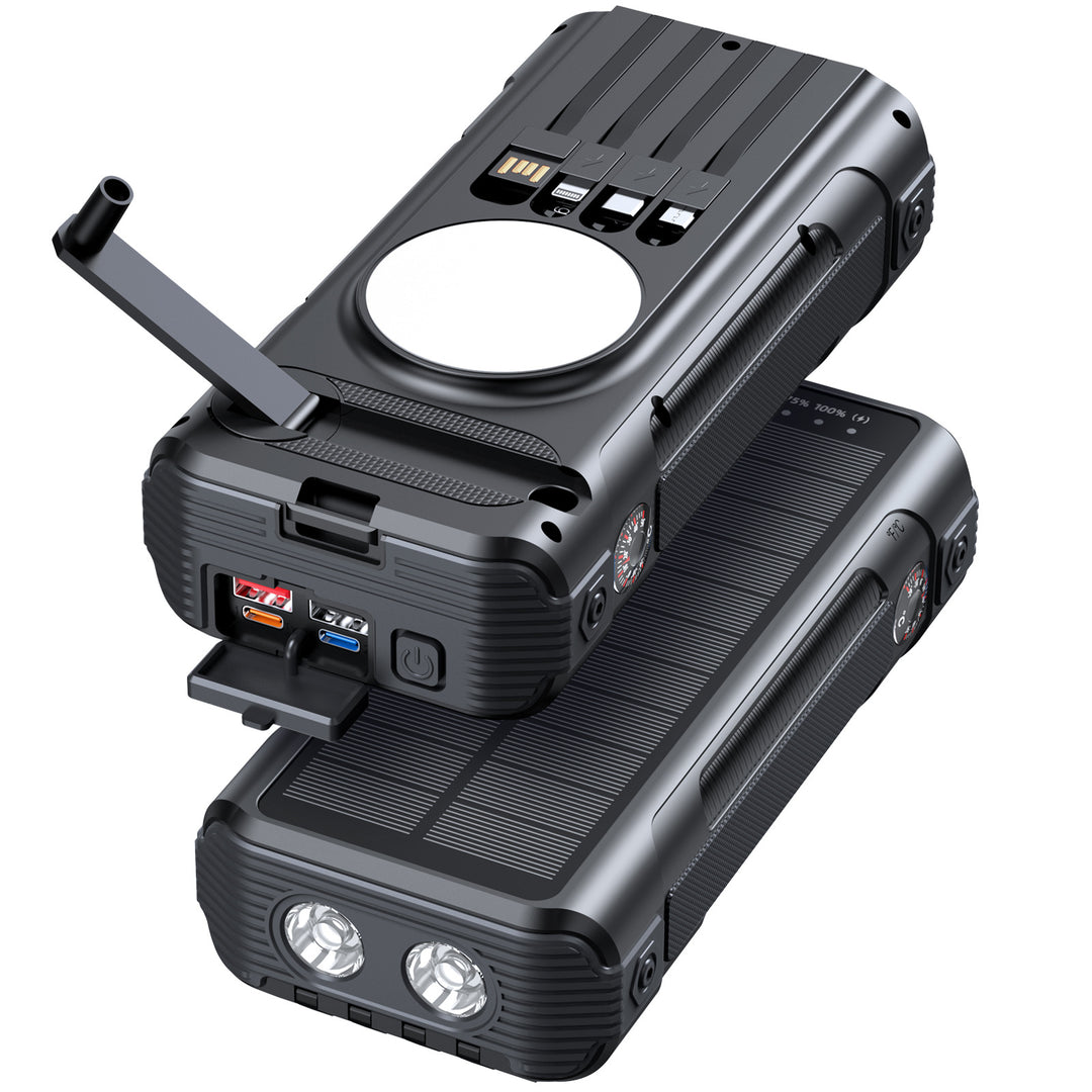 Multifunctional Solar Powerbank with LED Display Bowlift