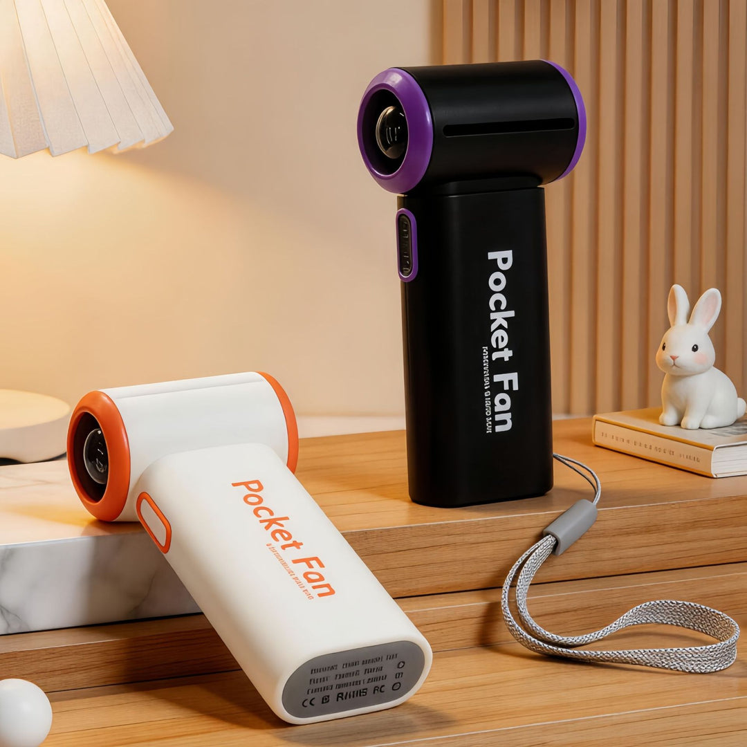 Portable Mini Fan with Multifunctional USB Connection Bowlift
