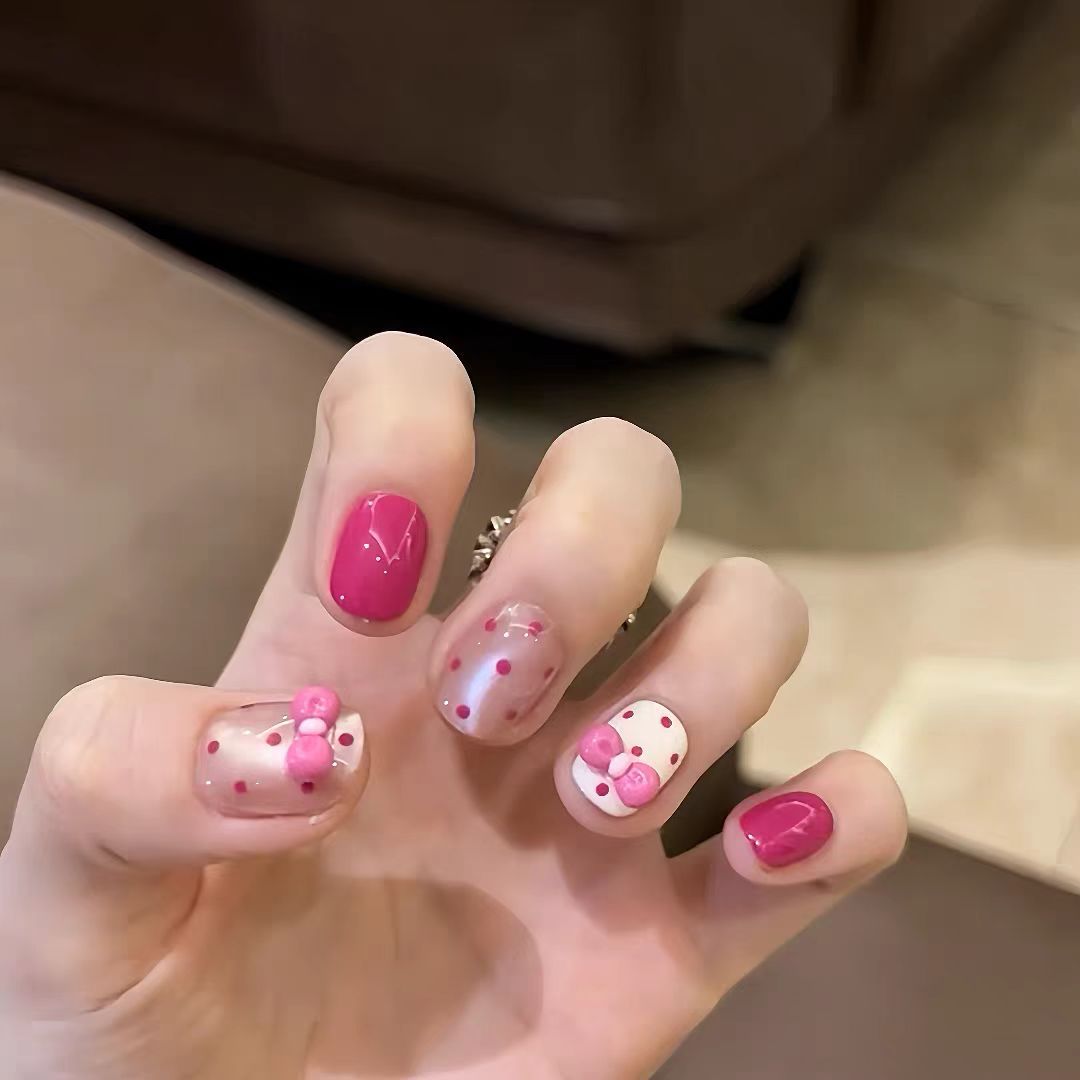 Colorful Nail Art Bowlift