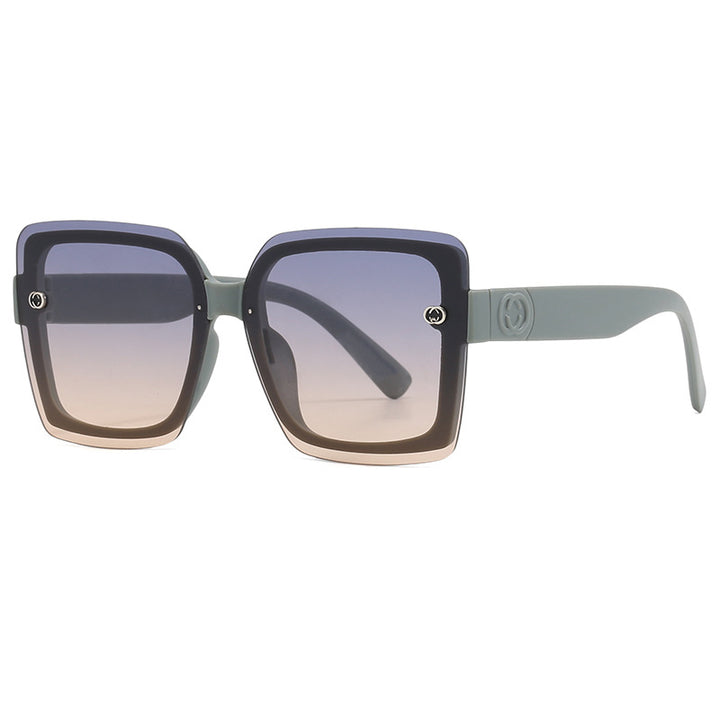 Women's oversized square sunglasses with elegant frame Bowlift