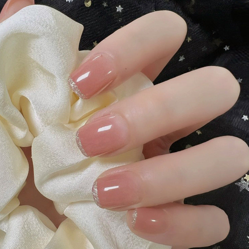 Elegant Glossy Press-On Nail Tips Bowlift