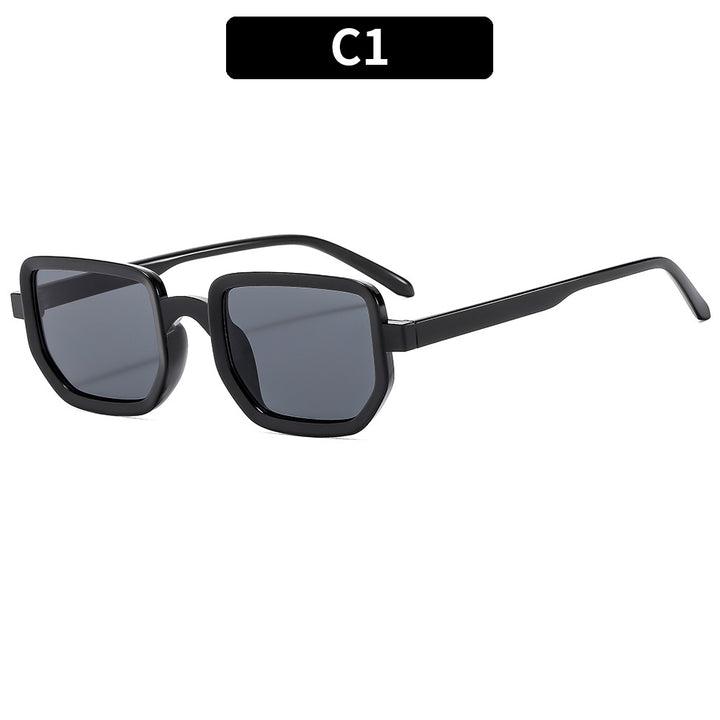 Vintage Design Retro Square Frame Sunglasses