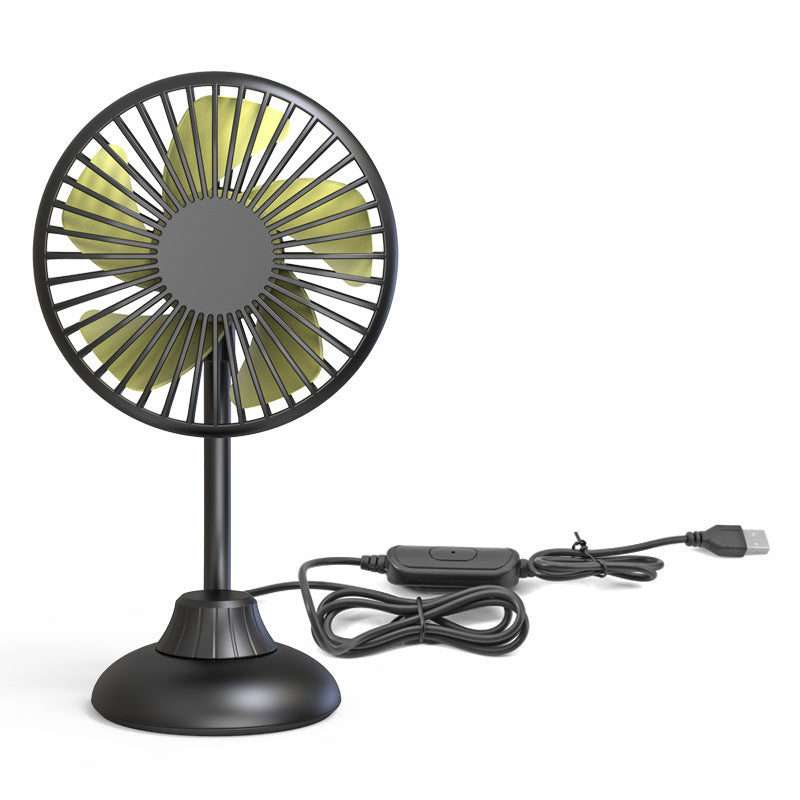 USB Rechargeable Mini Desk Fan Bowlift