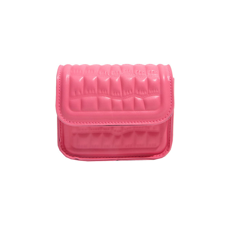 WoTextured Quilted Mini Crossbody Bag Bowlift