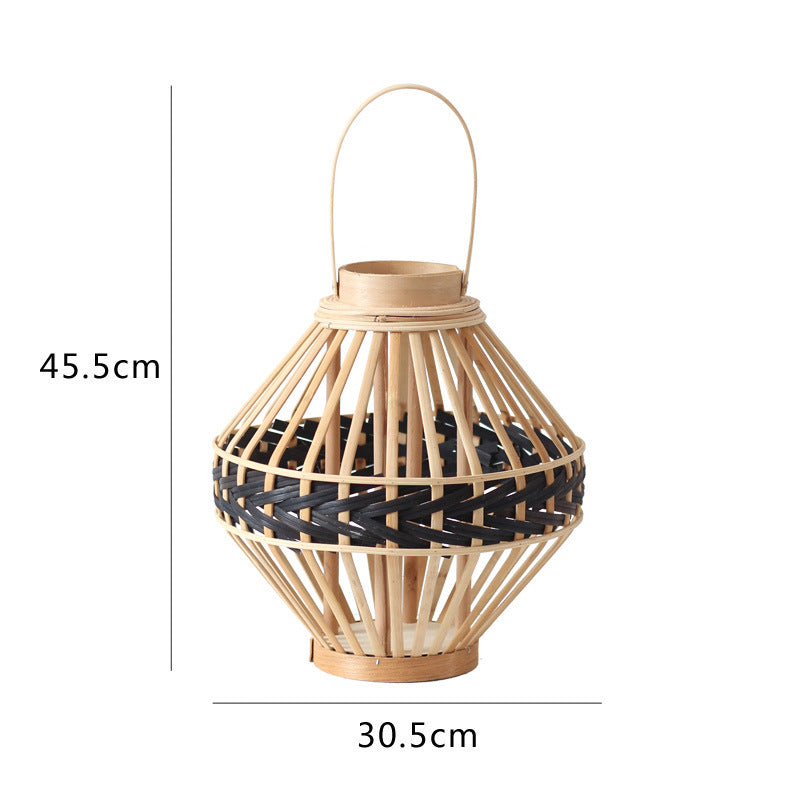 Decorative Rattan Lantern Bowlift