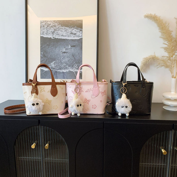 Playful Mini Handheld Tote Bag Bowlift