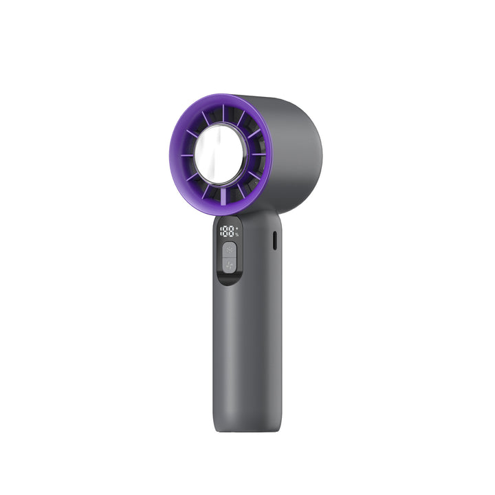 Unisex Portable High-Speed Personal Fan with LED Display Bowlift