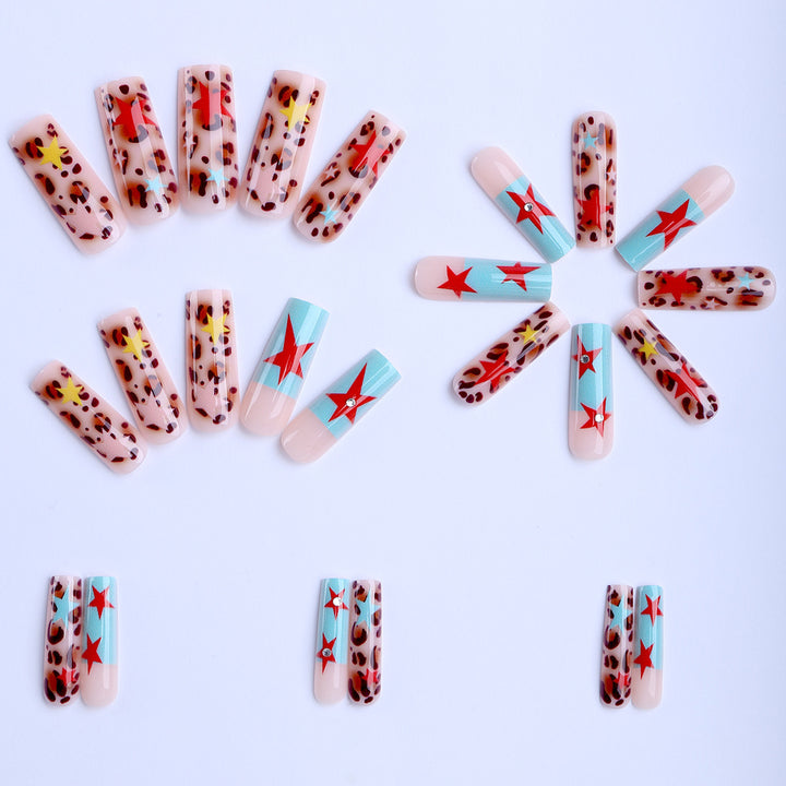 Creative Animal Print Nail Art Bowlift