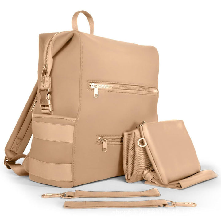 Multifunctional backpack with integrated organization pockets and removable compartment system Bowlift