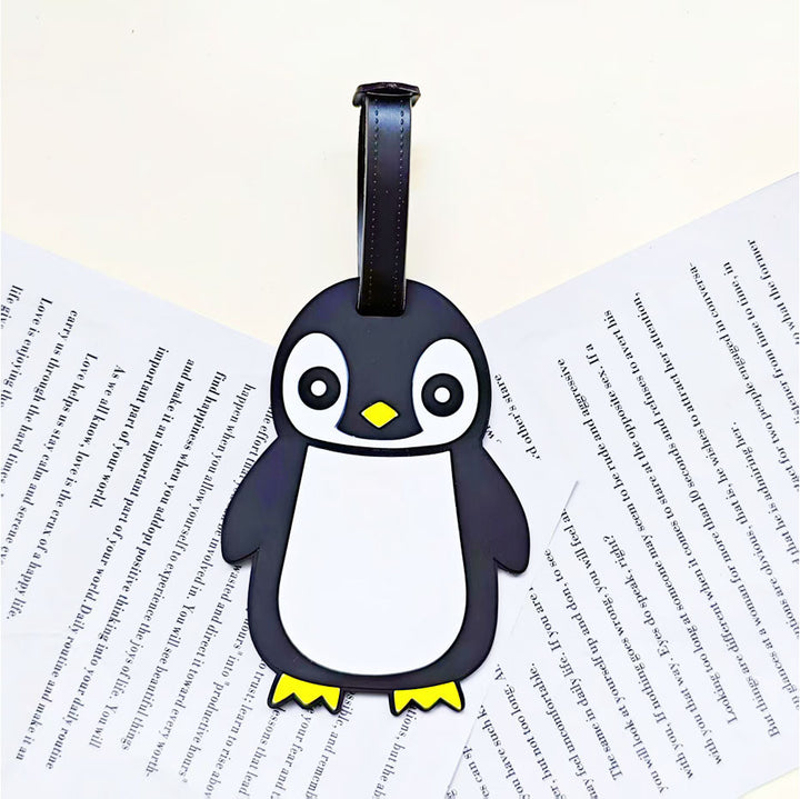 Unisex Cute Penguin Travel Luggage Tag Bowlift