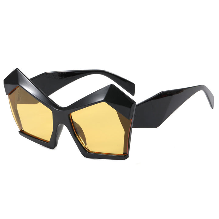 Ladies geometric designer glasses Bowlift