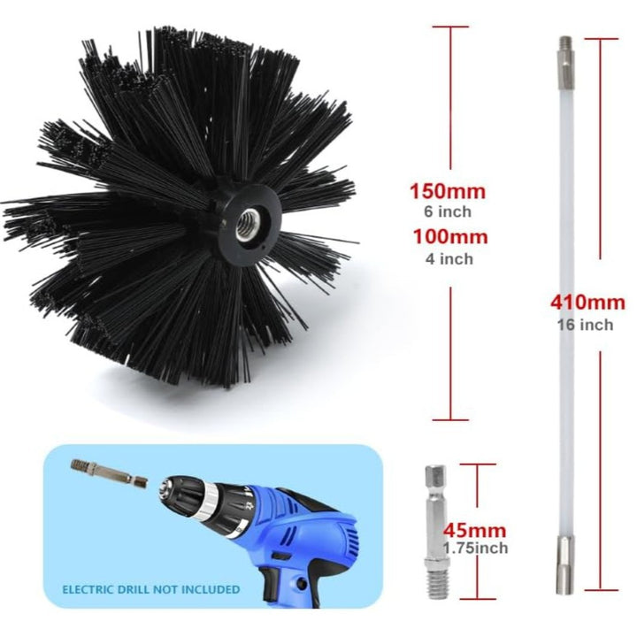 Durable Cleaning Brush Set Bowlift
