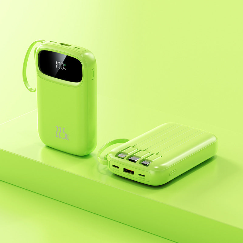 Portable power bank with LED display Bowlift