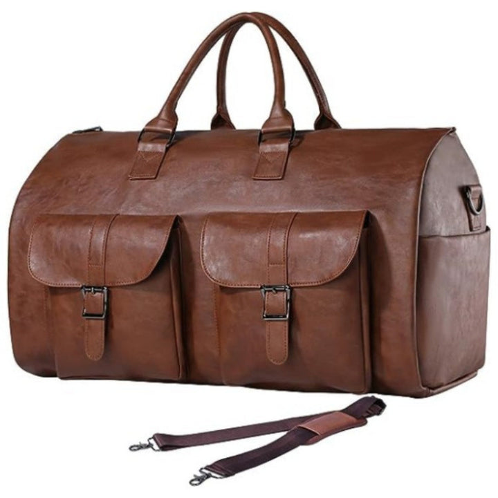 Elegant Travel Bag with Integrated Suit Compartment Bowlift