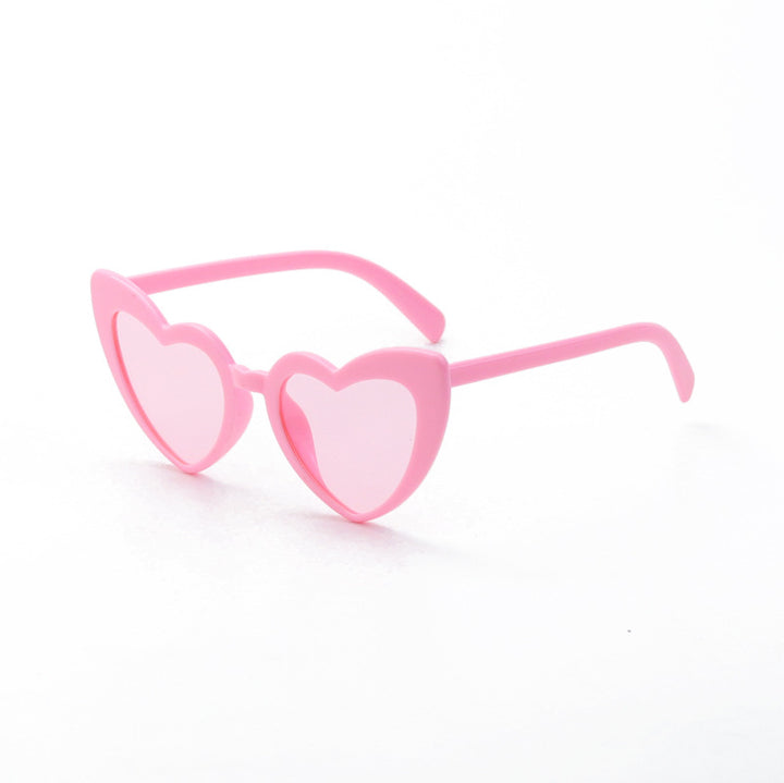 Heart-Shaped Retro Sunglasses Bowlift