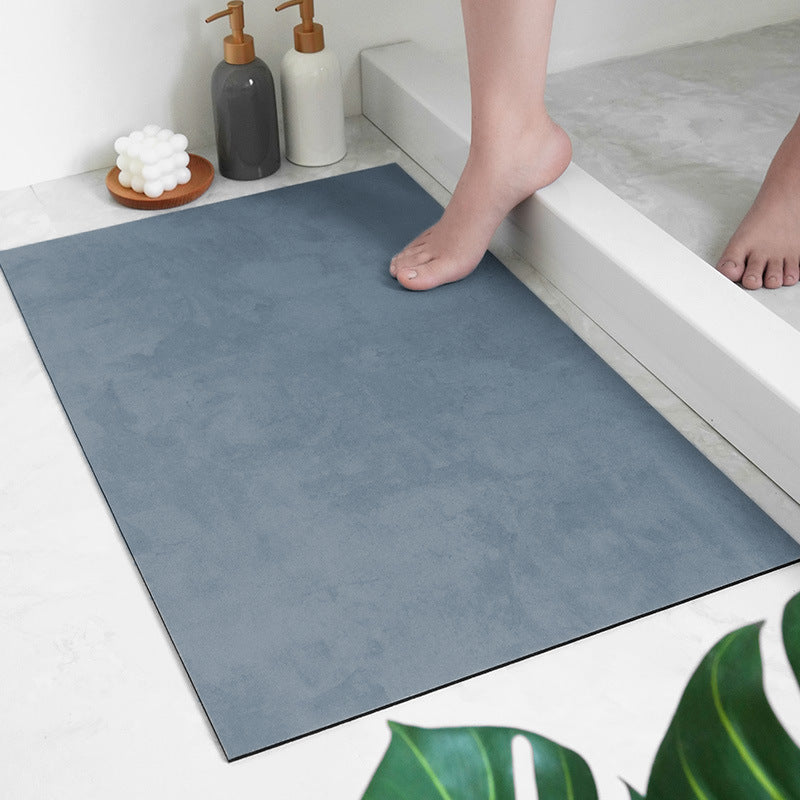 Microfiber Memory Foam Bath Mat with Non-Slip Backing Bowlift