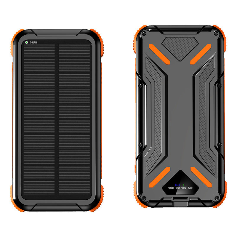 Solar Powerbank with LED Light Bowlift