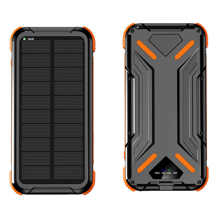 Solar Powerbank with LED Light Bowlift