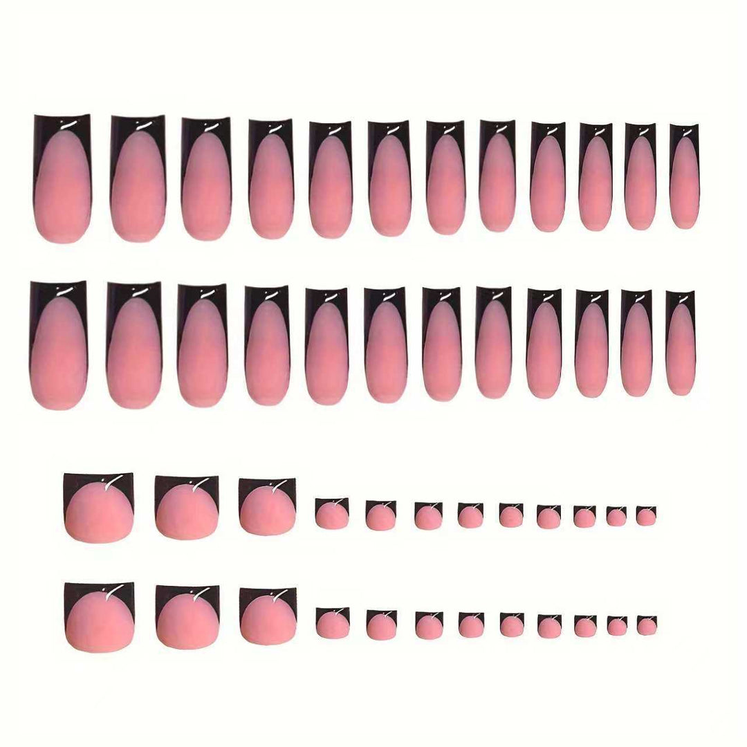 Elegant French Tip Nail Enhancements Bowlift