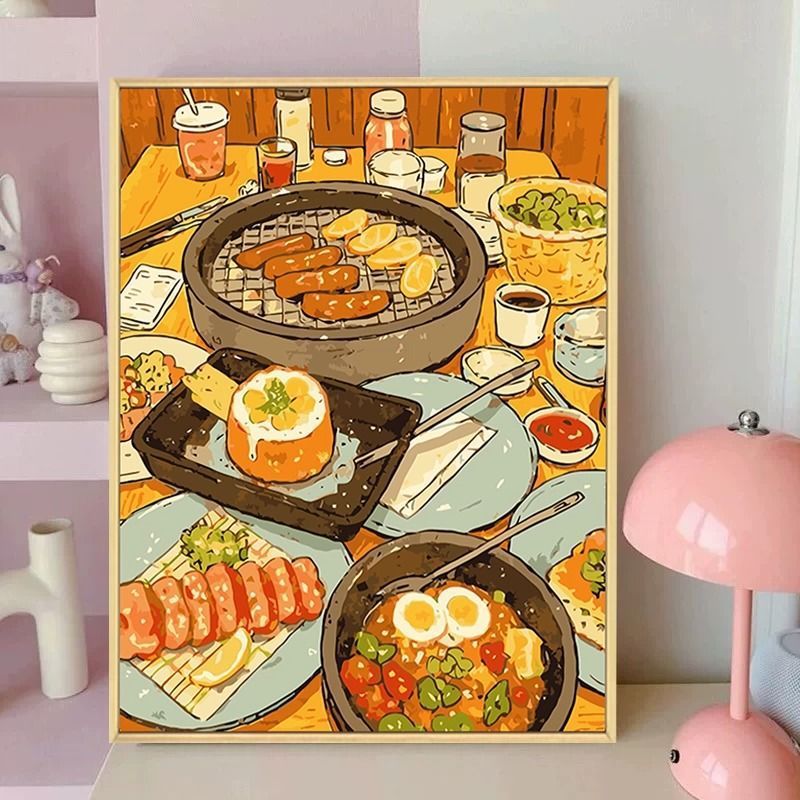 Gourmet Culinary Wall Art Print Bowlift