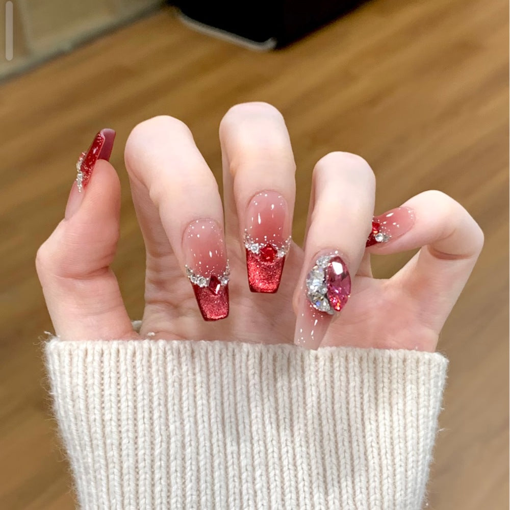Glamorous Decorative Press-On Nails Bowlift