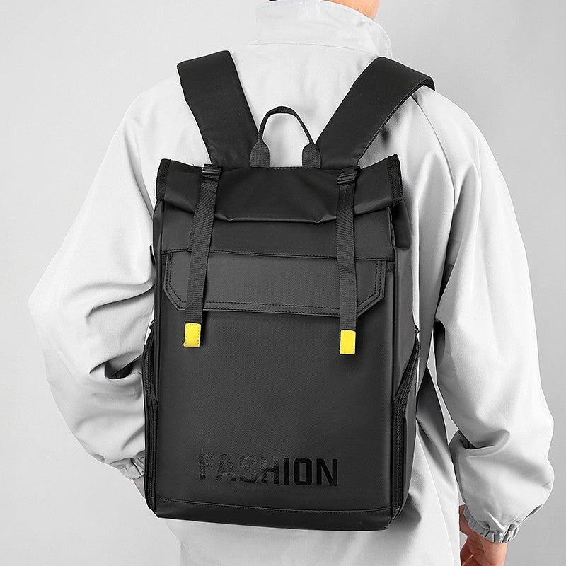 Urban Roll-Top Fashion Backpack Bowlift