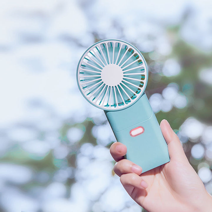 Ladies portable handheld fan with powerful battery technology Bowlift