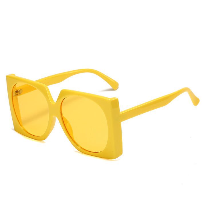 Oversized Geometric Frame Sunglasses Bowlift 1787812482