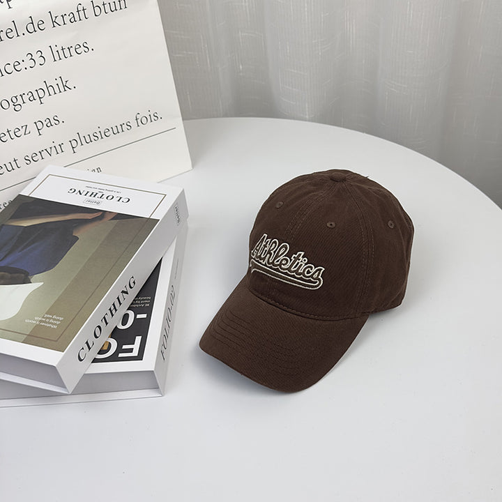 Women's Embroidered Athletic Baseball Cap Bowlift