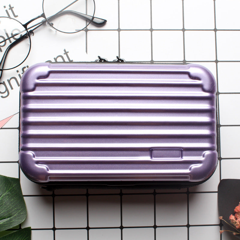 Unisex Slim Hard Shell Cosmetic Storage Case Bowlift