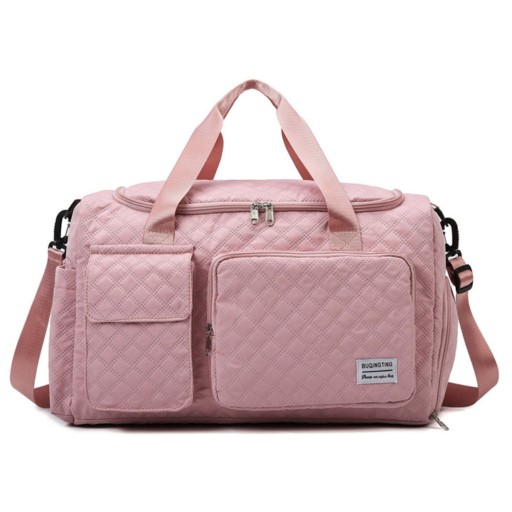 Multifunctional Sports Duffel Bag With Integrated Organizer Pockets Bowlift