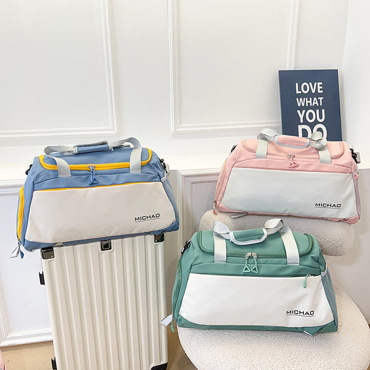 Sporty Multifunctional Travel Bag With Innovative Compartment Structure Bowlift