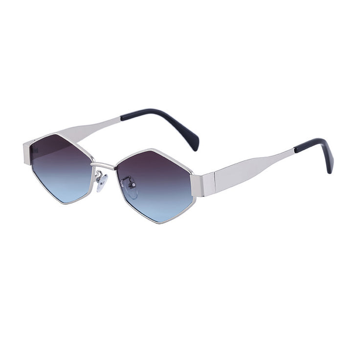 Women's geometric sunglasses with modern frame Bowlift