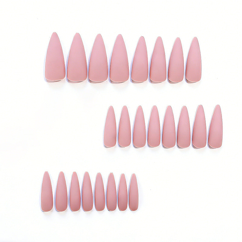Matte Stiletto Nail Extensions Bowlift