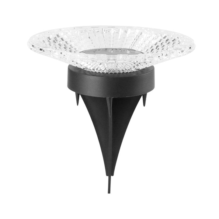 Decorative Solar Acrylic Petal Garden Stake LED Pathway Light Bowlift
