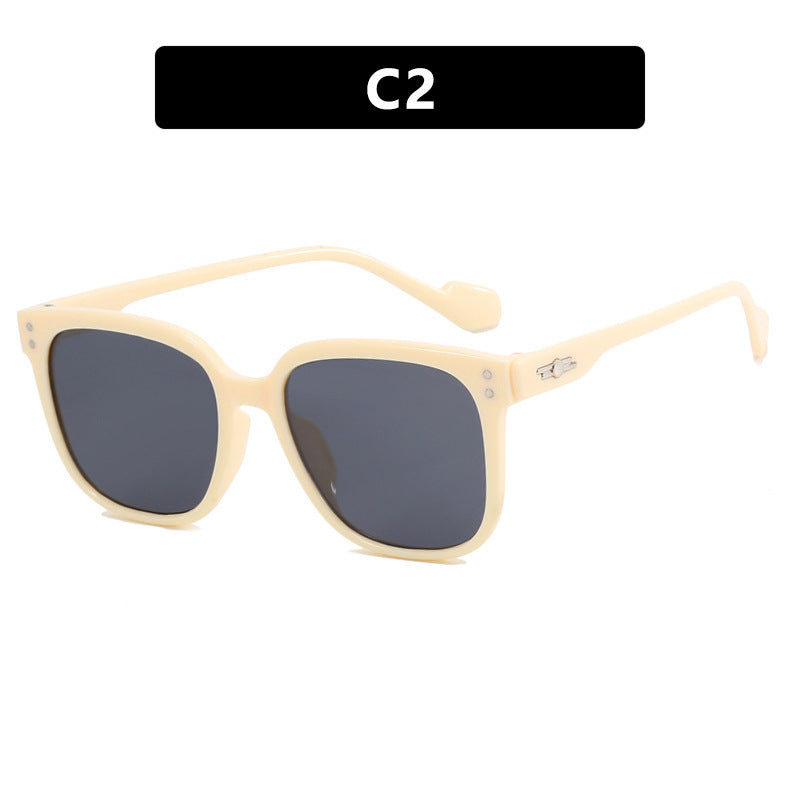 Women's square sunglasses with trendy gradient Bowlift