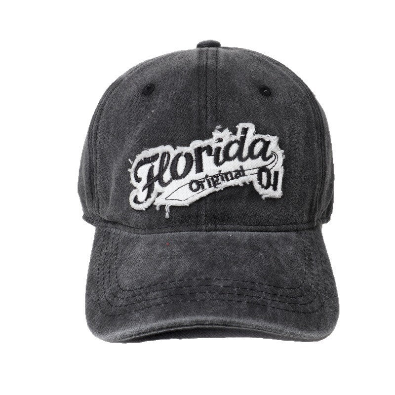 Women's Vintage-Inspired Cotton Baseball Cap Bowlift