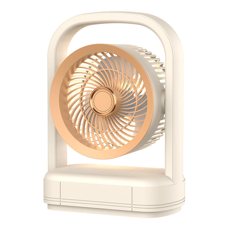 Unisex High-Efficiency Portable Desk Fan Bowlift