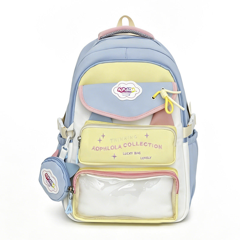 Multi-Functional Transparent School Backpack Bowlift
