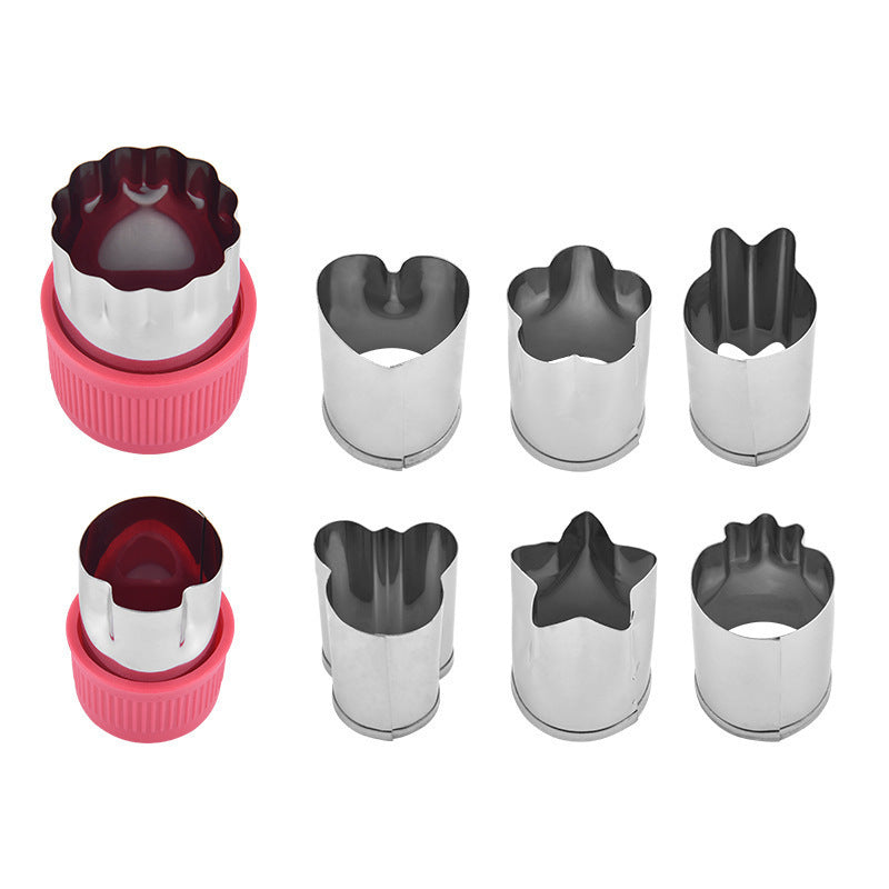 Cookie cutter set with ergonomic handle Bowlift