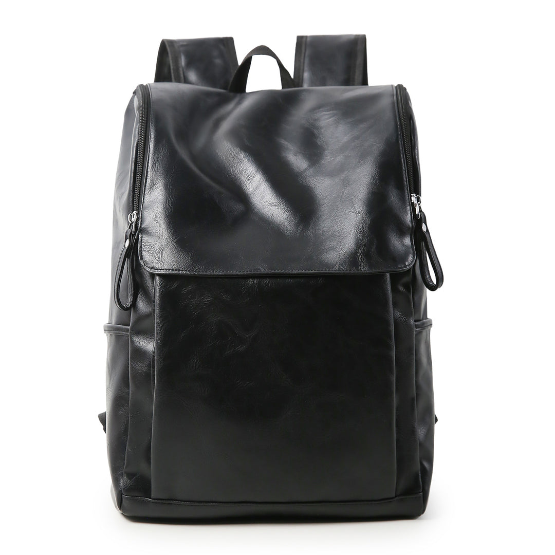 Fashionable Faux Leather Backpack