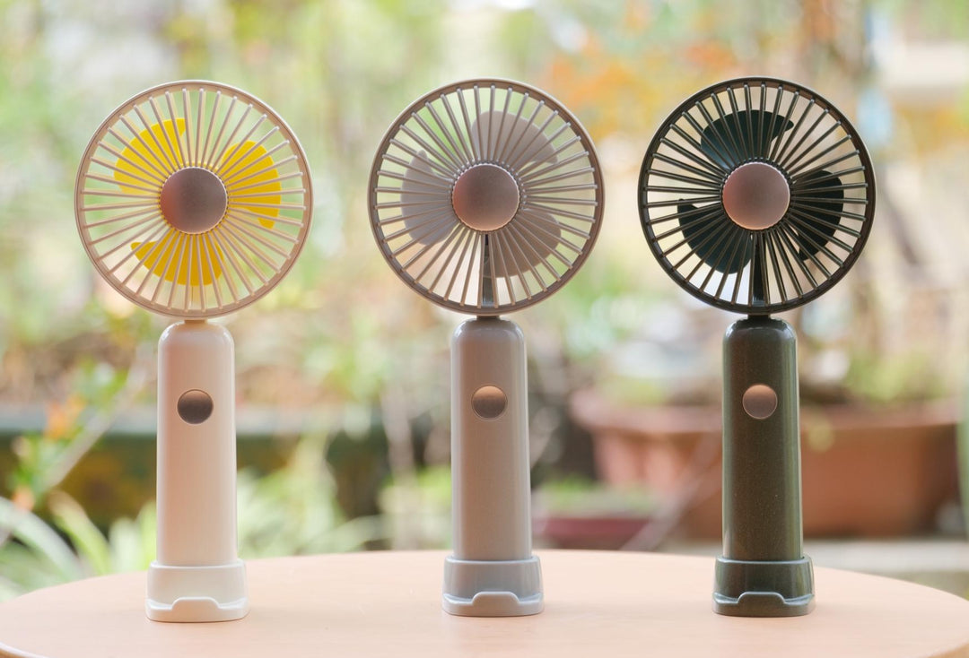 Unisex Portable Handheld Fan with Powerful Battery and Compact Design Bowlift