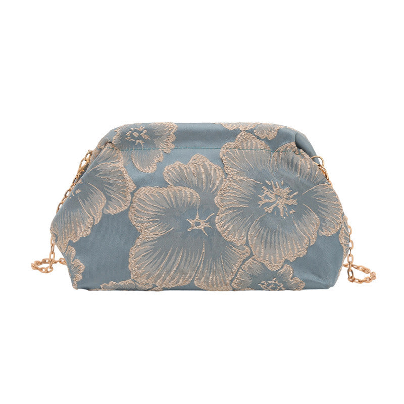 Floral Embellished Evening Clutch Bowlift